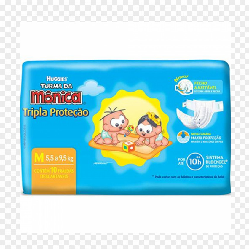 Turma Da Mônica Diaper Huggies Monica Disposable Hygiene PNG