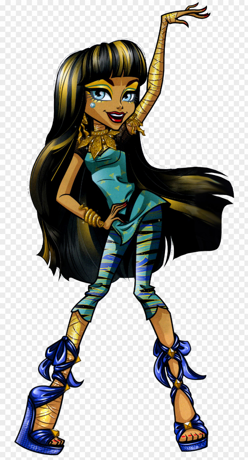 First Day Of School Cleo DeNile Monster High Doll Lagoona Blue PNG