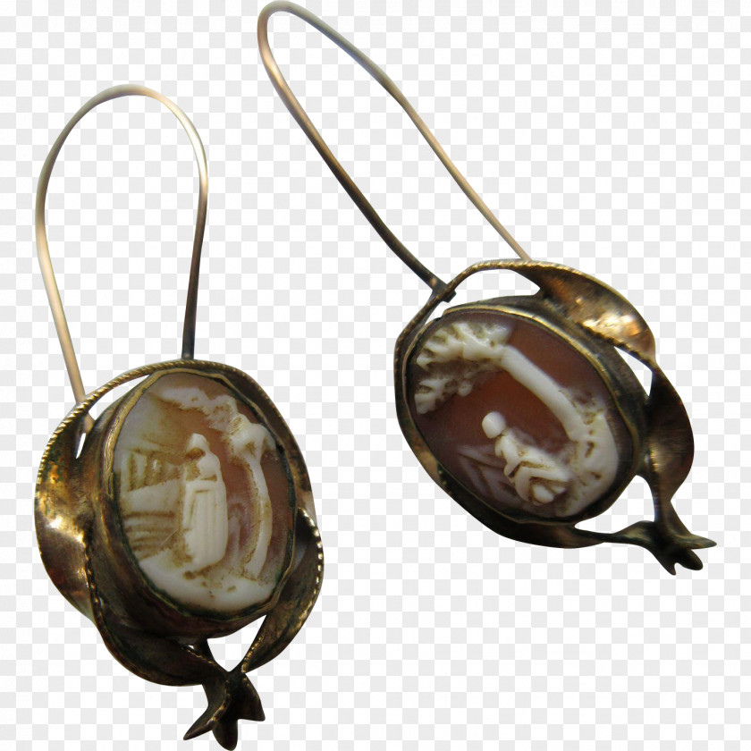 Gemstone Earring PNG