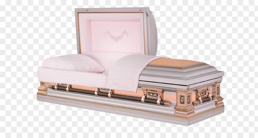 Metal Coffin Caskets Funeral Home Cremation Burial PNG