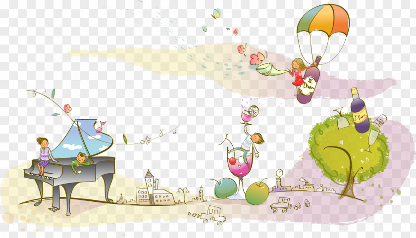 Vector Fairy Wallpaper Cartoon Childhood U0e01u0e32u0e23u0e4cu0e15u0e39u0e19u0e0du0e35u0e48u0e1bu0e38u0e48u0e19 Animation PNG