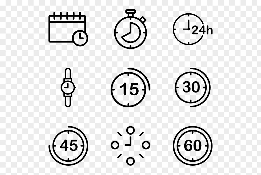 Clock Time Icon Design Clip Art PNG