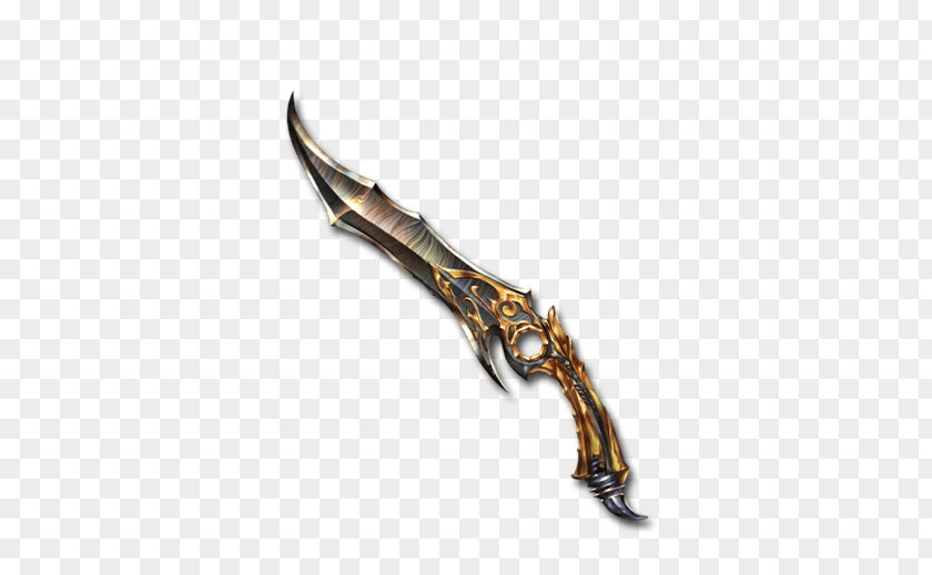 Knife Granblue Fantasy Dagger Damascus Weapon PNG