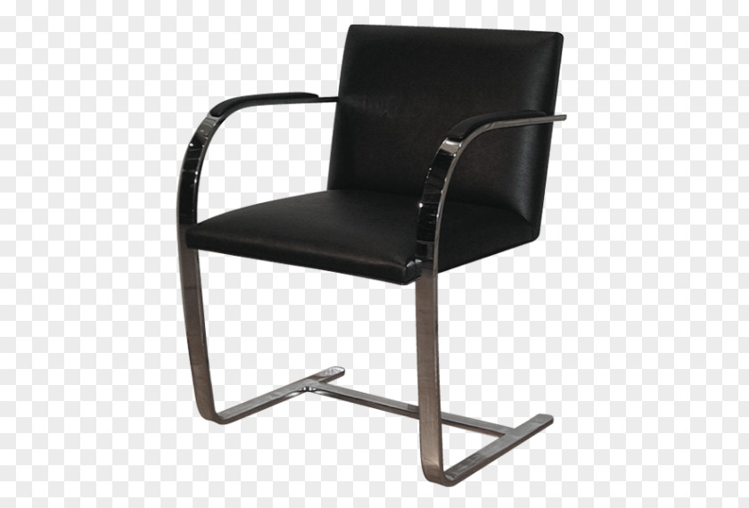 Le CorBusier Brno Chair Villa Tugendhat Knoll Cantilever PNG