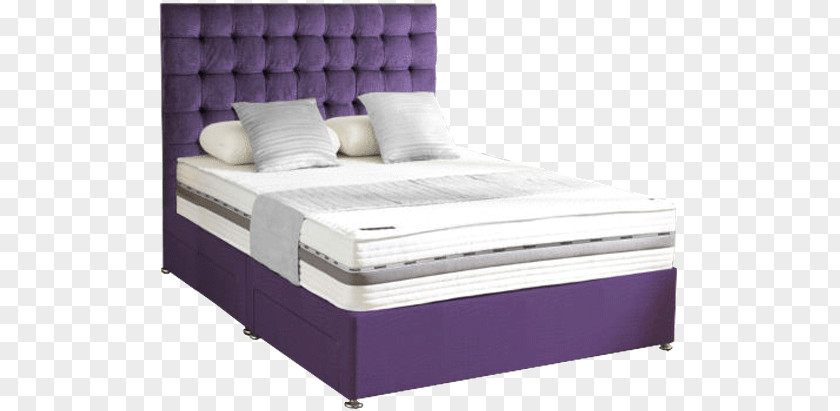 Soft Bed Divan Mattress Furniture Pillow PNG