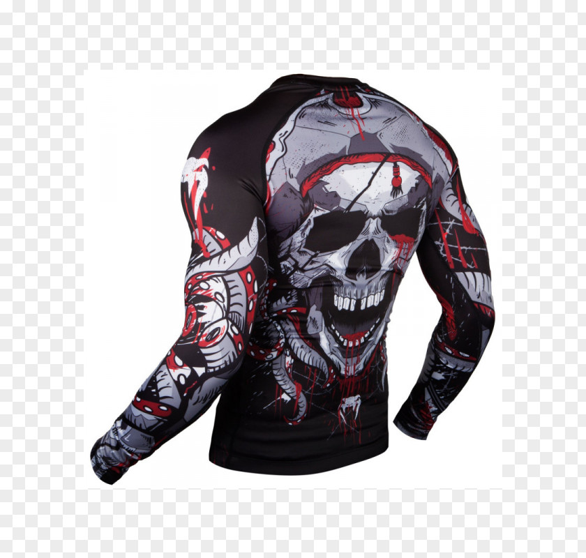 T-shirt Sleeve Rash Guard Venum Clothing PNG