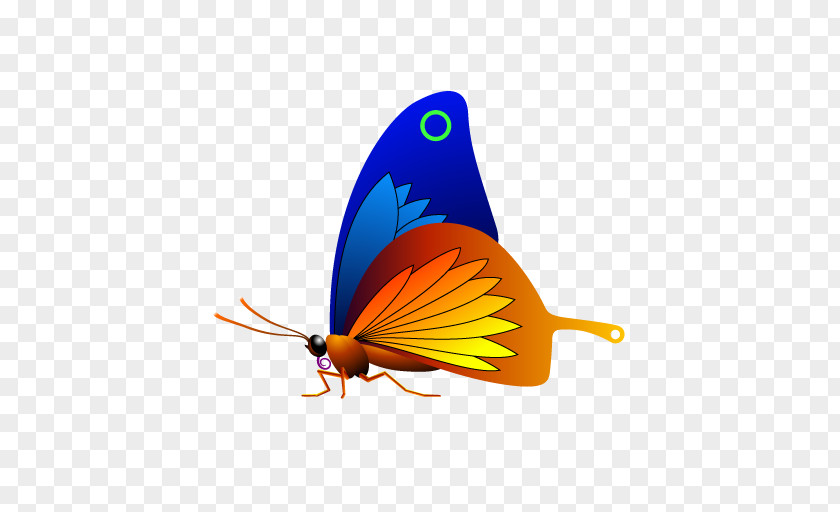 Butterfly QML Drop Shadow Qt Clip Art PNG