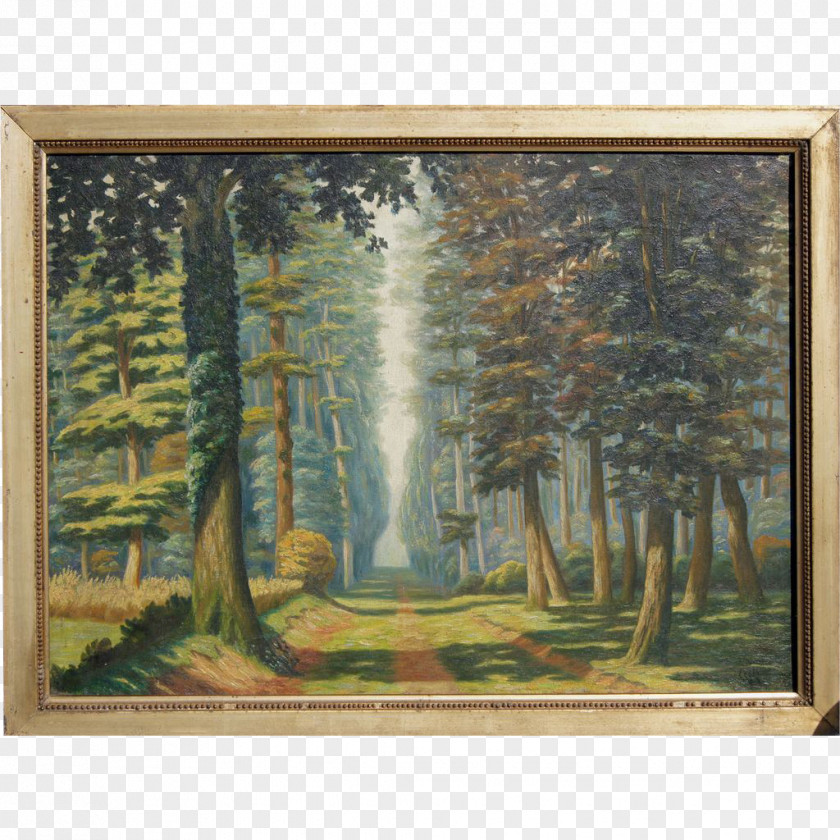 Country Road Modern Art Painting Picture Frames Tapestry PNG