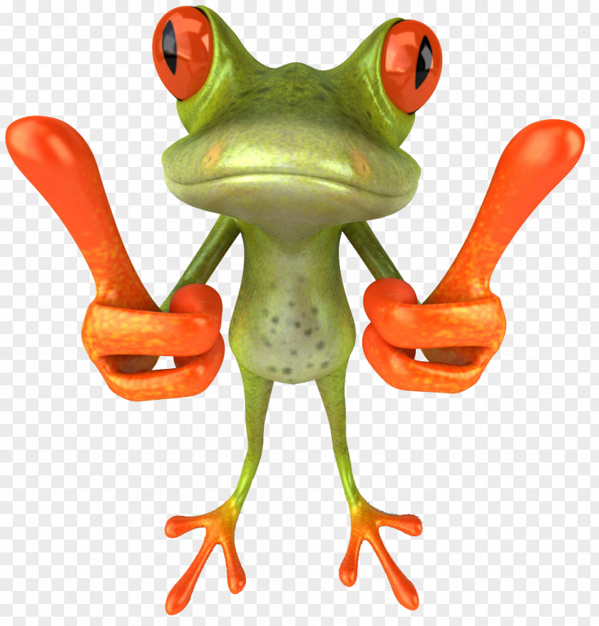 Frog Tree Amphibian Thumb Signal Clip Art PNG