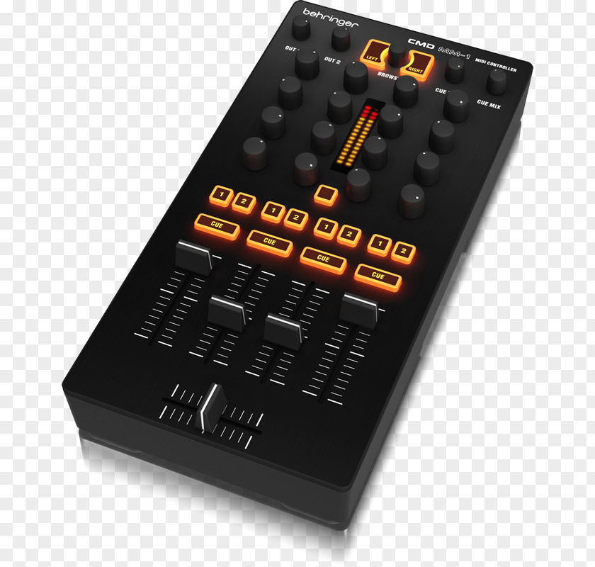 Ableton Live DJ Controller Behringer CMD MM-1 Disc Jockey Audio Mixers MIDI Controllers PNG