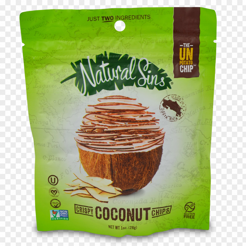 Coconut Potato Chip Snack Dried Fruit Food PNG