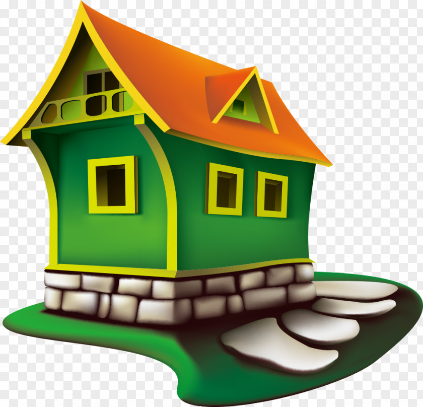 Green Building Real Estate Drawing Clip Art PNG