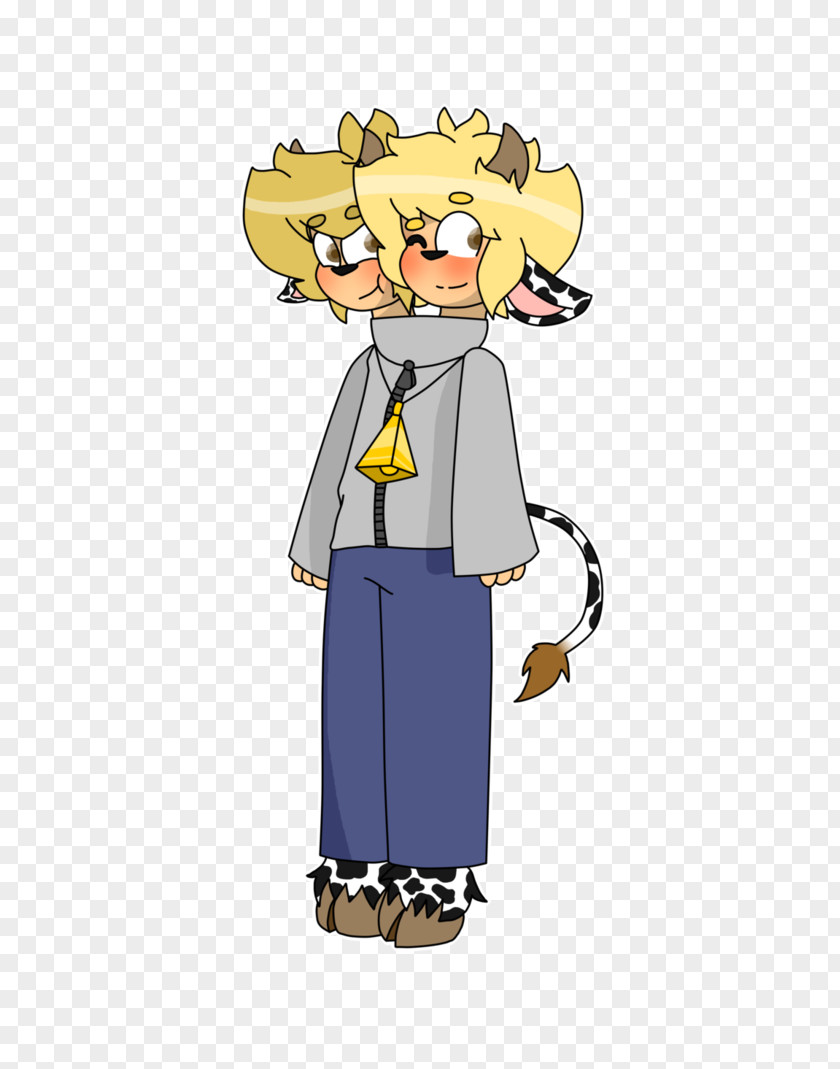 Head Cow Costume Cartoon Human Behavior Mascot PNG