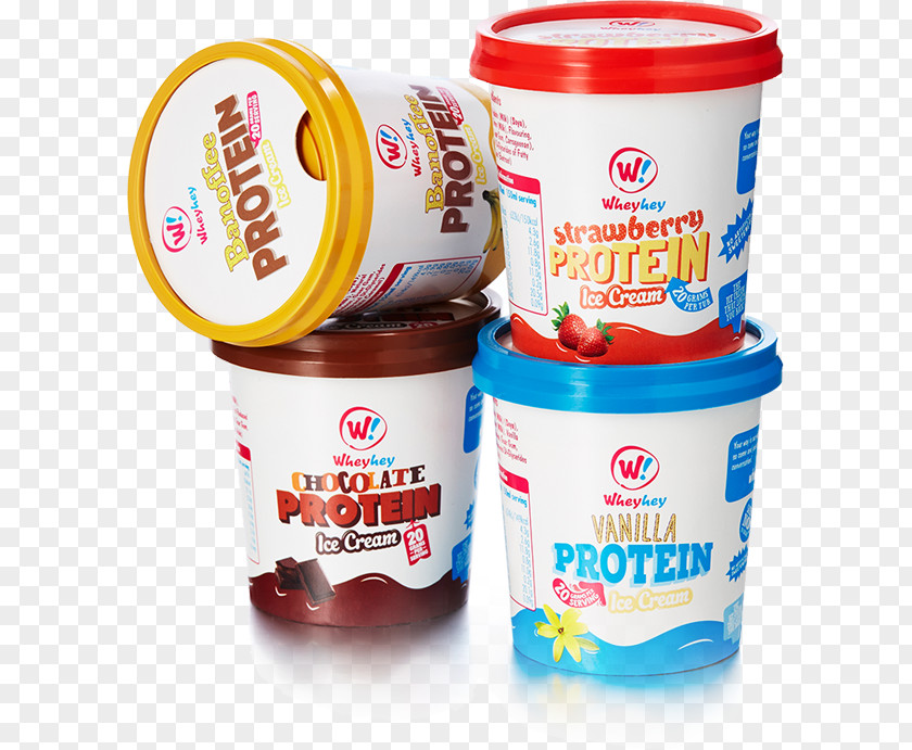 High Protein Ice Cream Wheyhey Piña Colada PNG