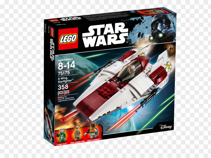 Star Wars Lego Lando Calrissian Amazon.com A-wing PNG