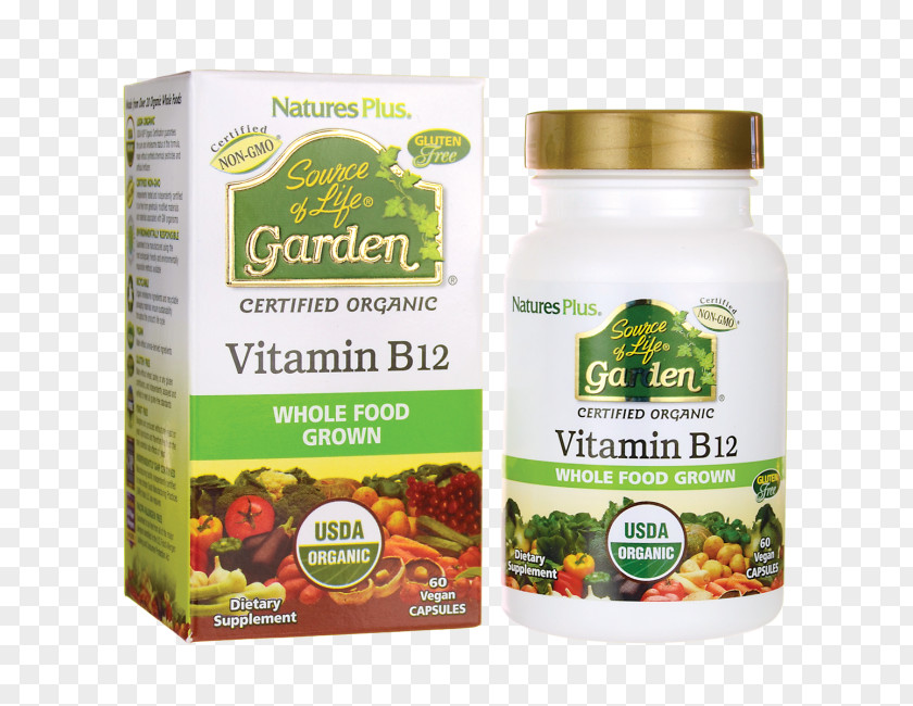 Vitamin B12 Organic Food Dietary Supplement B-12 B Vitamins PNG