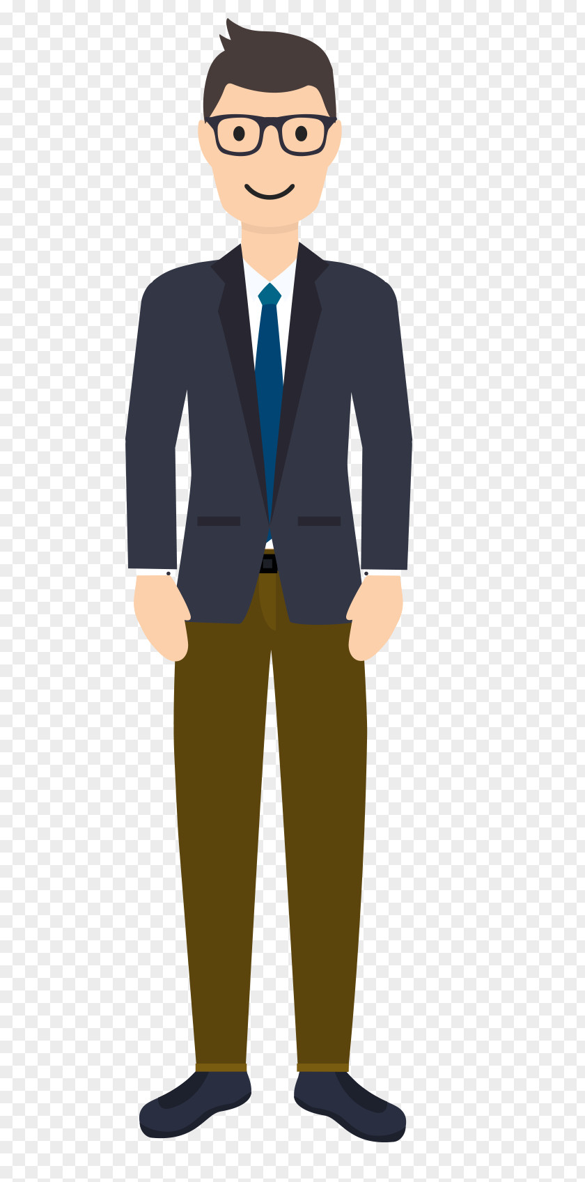 A Man In Suit PNG
