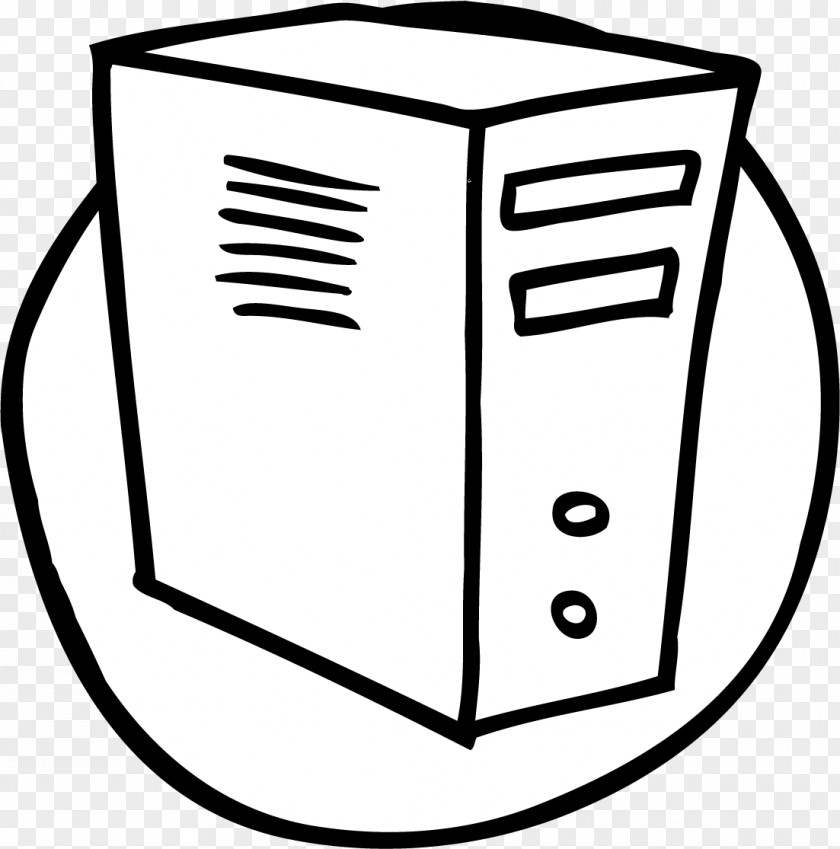 Line Drawing XenApp Computer Servers XenDesktop Image Server PNG