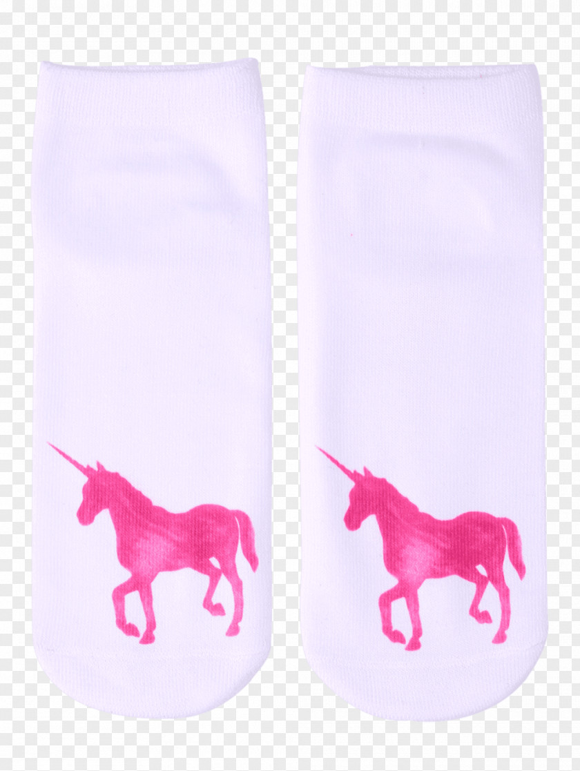 Unicorne Sock Clothing Knee Highs Anklet Casual Attire PNG