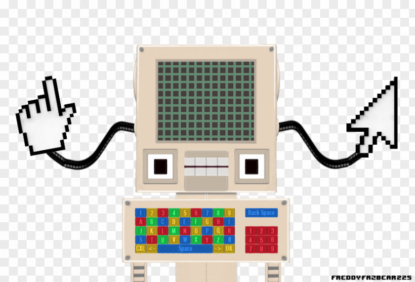 Computer Five Nights At Freddy's: Sister Location Monitors Pixel Art PNG
