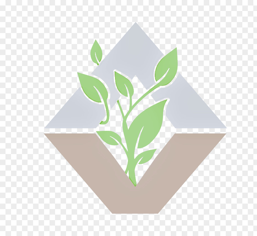 Grass Flower Green Leaf Logo Plant PNG