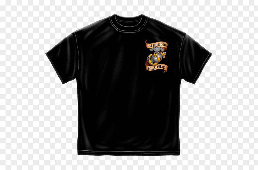T-shirt United States Marine Corps Marines Sleeve Ghost Gang PNG