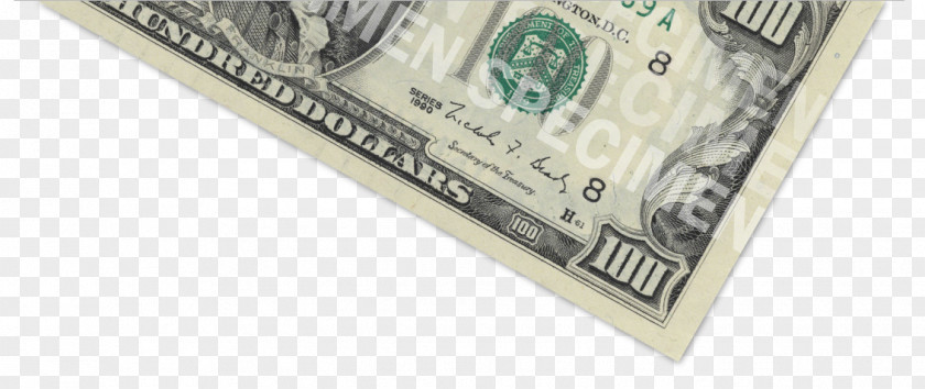 Banknote United States One Hundred-dollar Bill Dollar One-dollar Money PNG