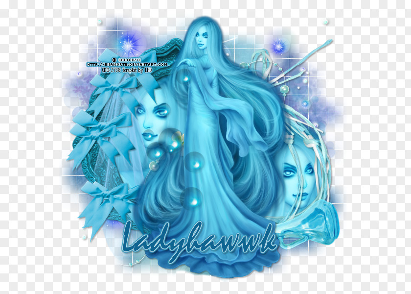 Fairy Turquoise Organism PNG