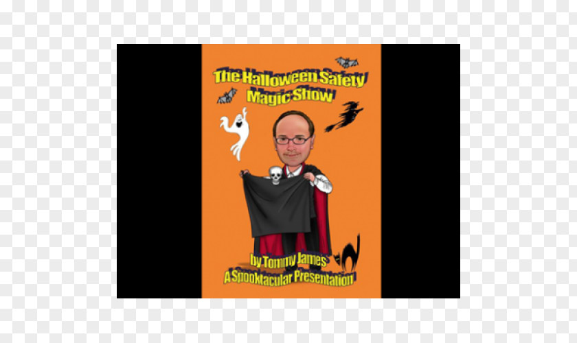 Halloween Stage Magic Show Magician Illustration Poster PNG