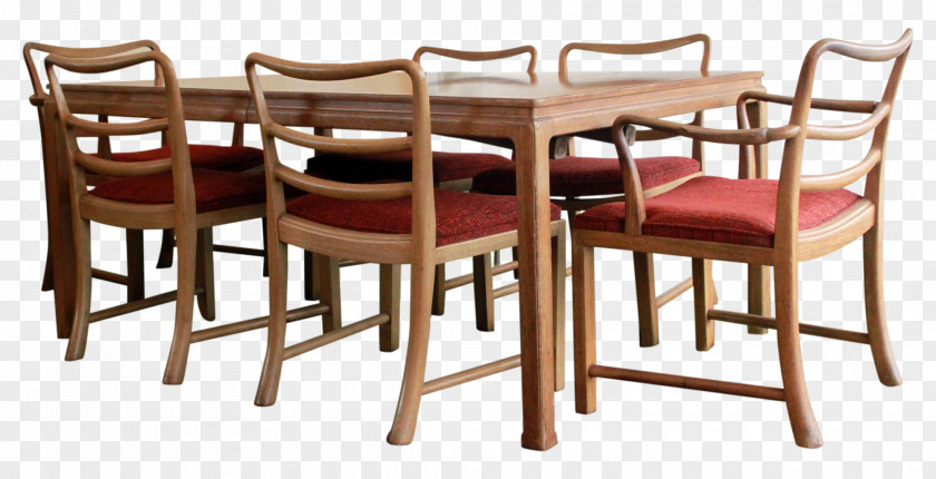 Mahogany Chair Table Matbord Armrest PNG