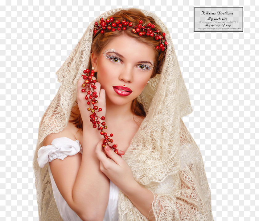 Woman Headpiece Portrait Romance Film PNG