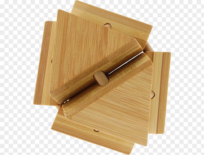 Wood Puzzle Box Plywood Stain PNG