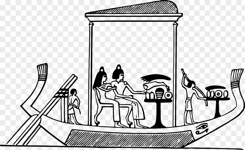 Boat Ancient Egypt Egyptian Clip Art PNG