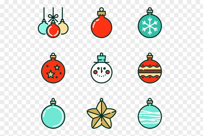 Christmas Posters Element Ornament Emoticon Clip Art PNG