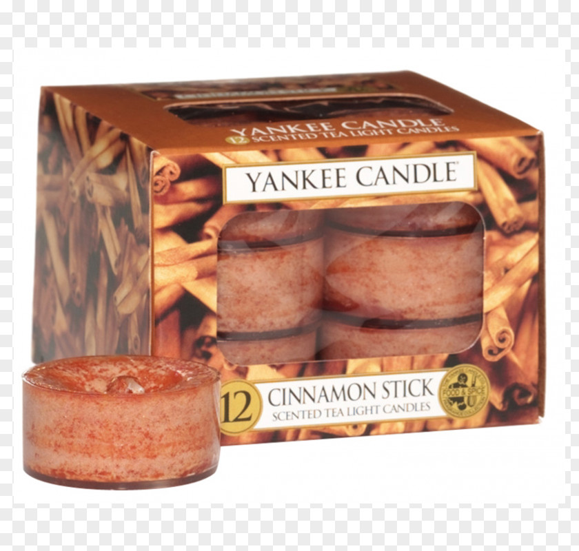 Cinnamon Stick Tealight Yankee Candle Spice PNG