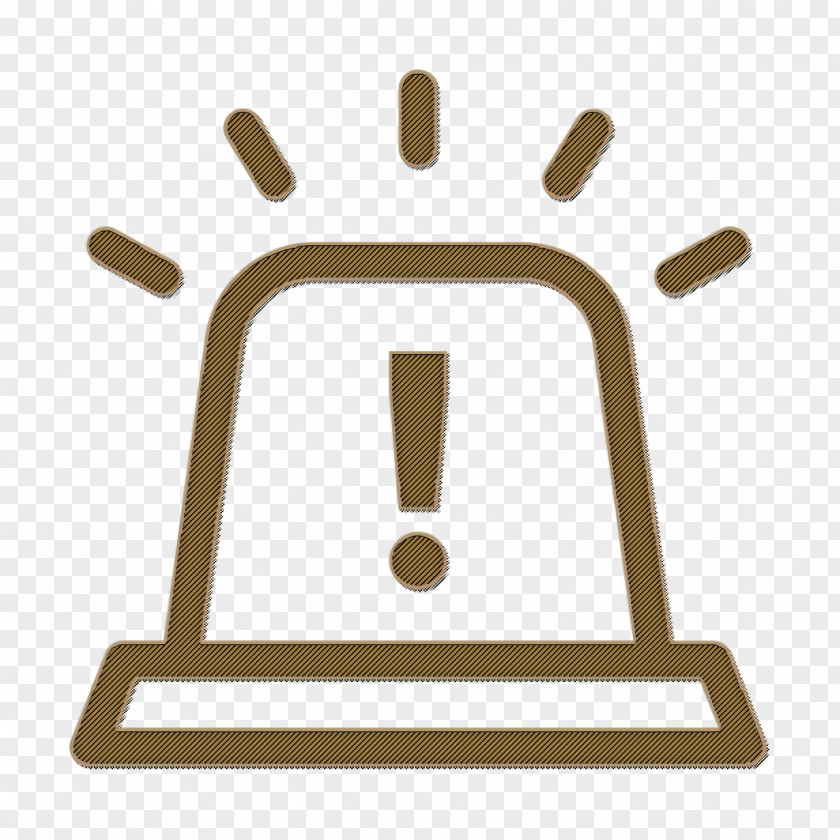 Crime And Security Icon Siren PNG