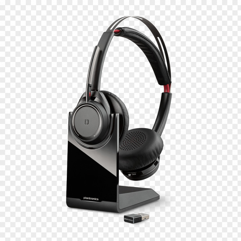 Headphones Plantronics Voyager Focus UC B825 Xbox 360 Wireless Headset Active Noise Control PNG
