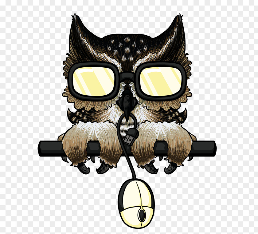 Owl Mascot Glasses Diving & Snorkeling Masks Goggles 1x Champion Spark Plug N6Y Illustration PNG
