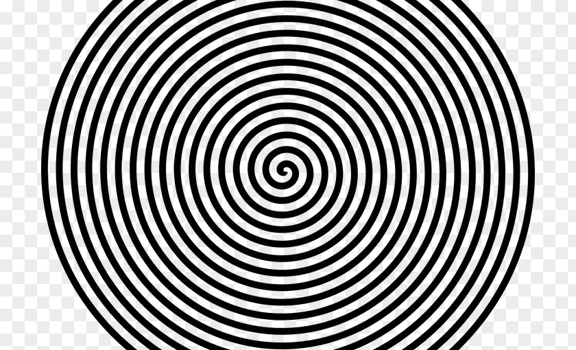 Circle Spiral Point White Pattern PNG