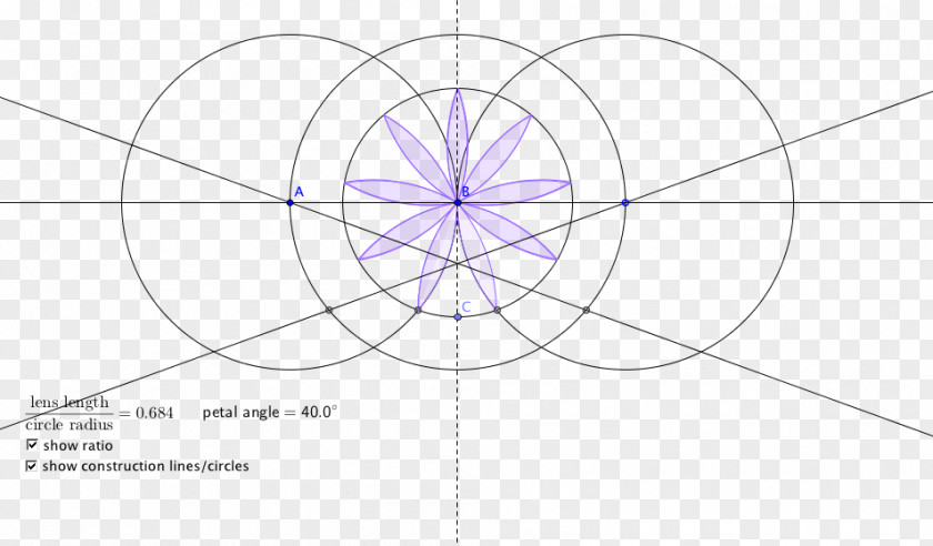 Geometrics Math Circle Diagram Point Angle PNG