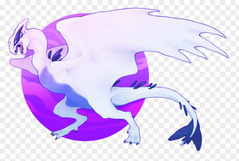 Gotic Pokémon Crystal Lugia Art PNG