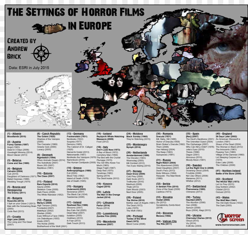 Horror Map Film Scifiworld Magazine Grauen PNG