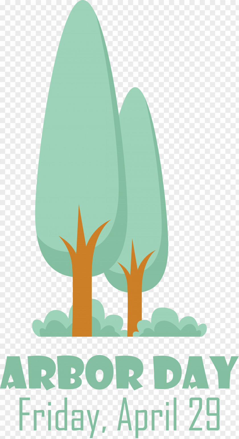 Logo Leaf Cartoon Green Tree PNG