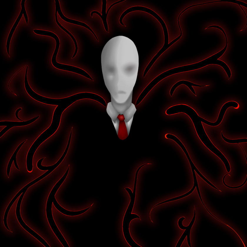 Slender Man Visual Arts Graphic Design PNG