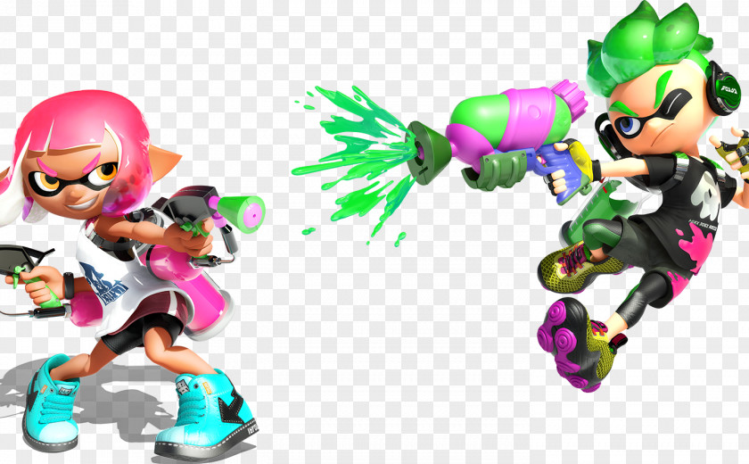 Splatoon 2 Nintendo Switch Video Game PNG