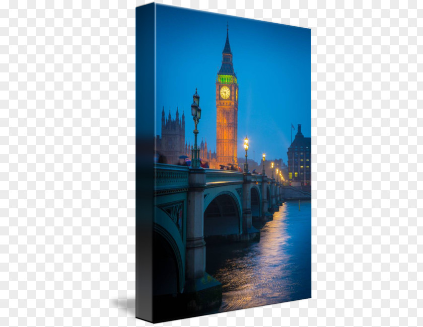 Westminster Bridge Canvas Print Printing Art PNG