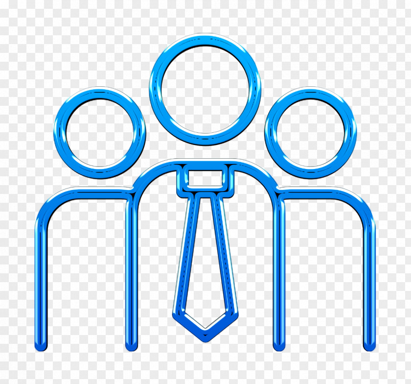 Business Lite Icon People Work Team PNG