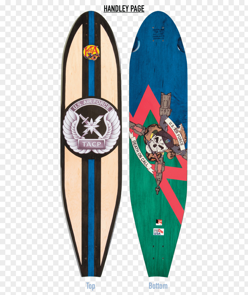 Clear Longboard Decks United States Air Force Tactical Control Party Joint Terminal Attack Controller KOTA Longboards, LLC PNG