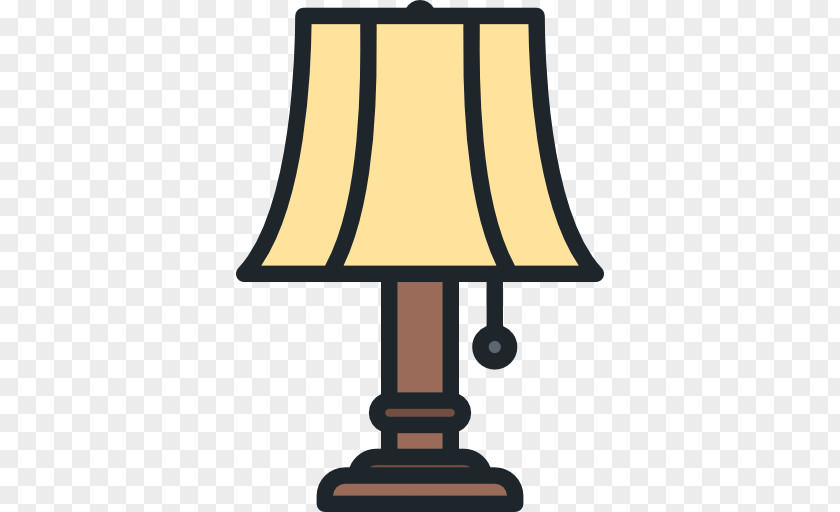Hotel Service Light Lamp Bedside Tables Clip Art PNG