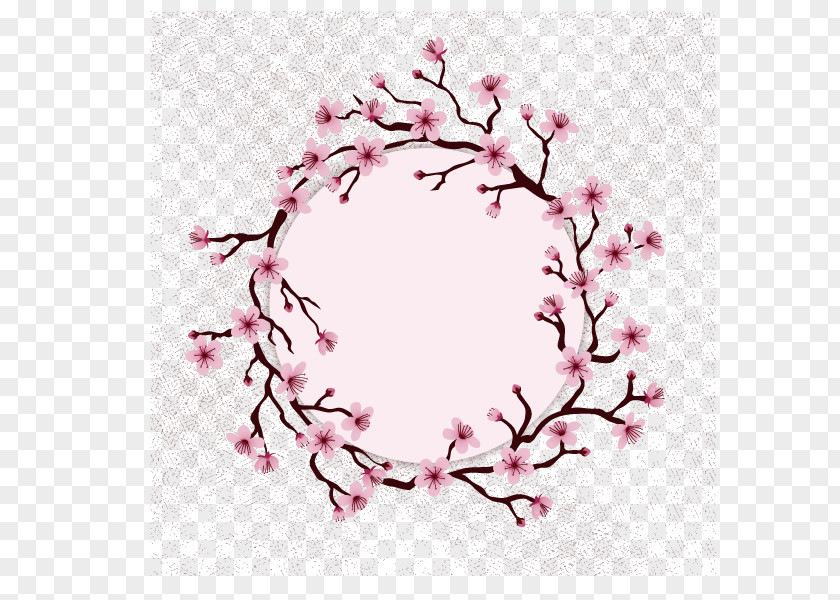 Cherry Blossoms,Pattern Blossom Flower PNG